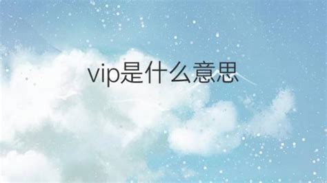 vip 意思|VIP中文(繁體)翻譯：劍橋詞典